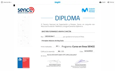 Credencial de Principios Basicos de Big Data